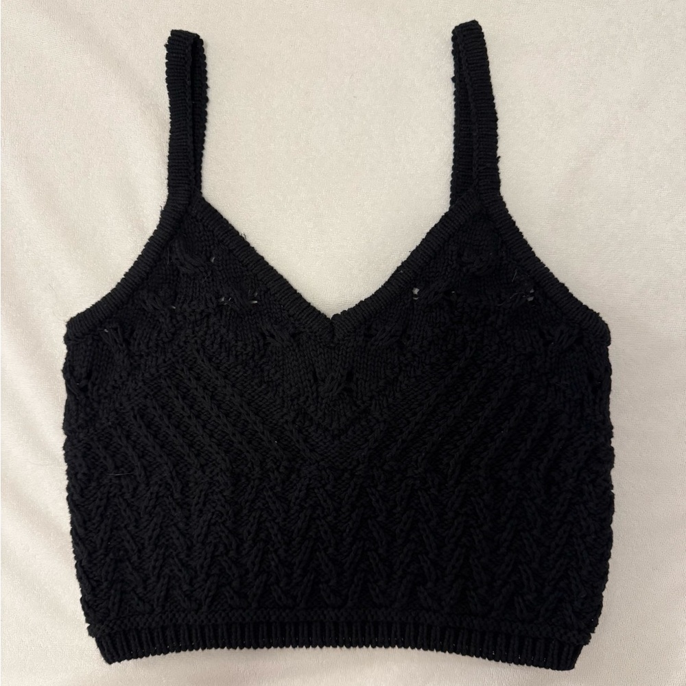Express Knit Crop Top